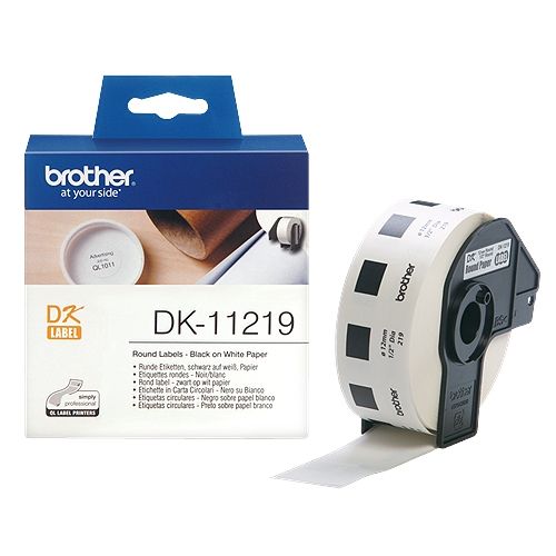 brother DK-11219, DK-Label,12 mm, 1200 St.