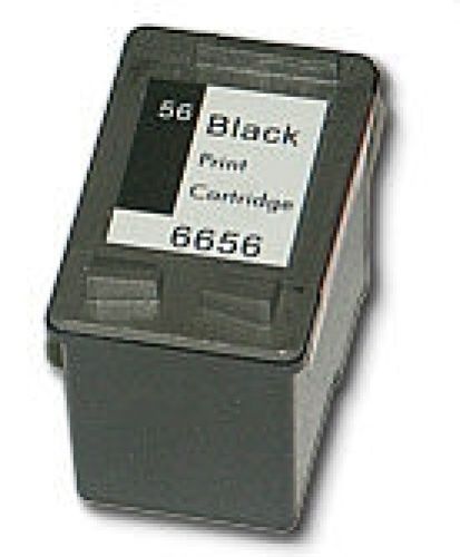 Druckerpatrone XL H56rw ersetzt HP Nr. 56 C6656A schwarz