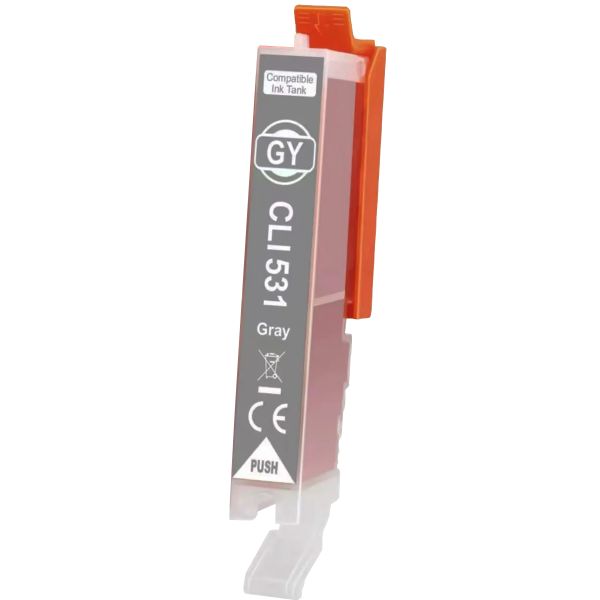 Tintenpatrone kompatibel zu CLI-531 GY, grau