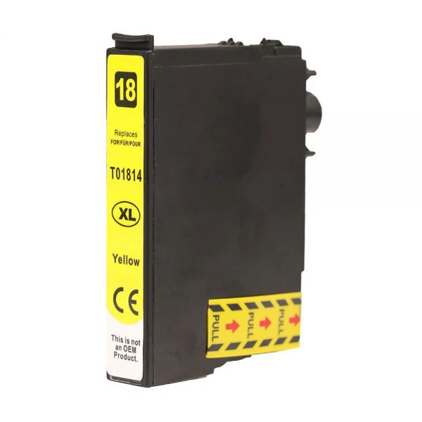 Druckerpatrone Tintenpatrone yellow kompatibel zu T1814