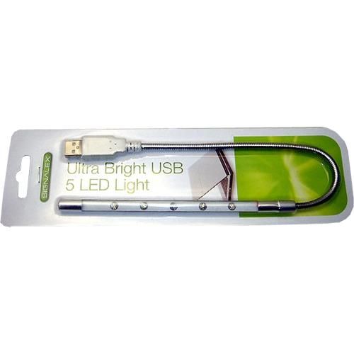 USB LED-Lampe, 5 LEDs - Ultra Bright