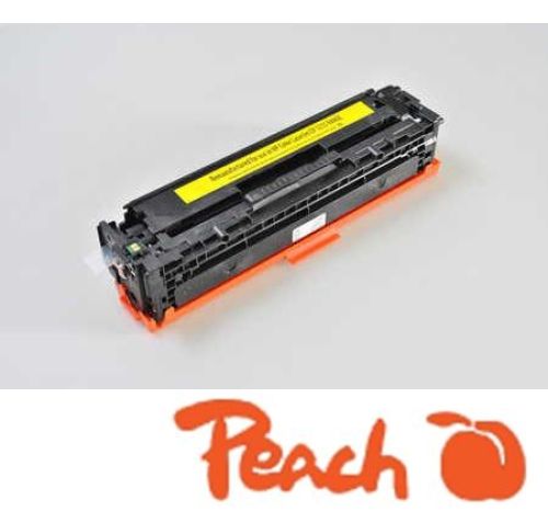 Peach Tonermodul gelb kompatibel zu CB542A
