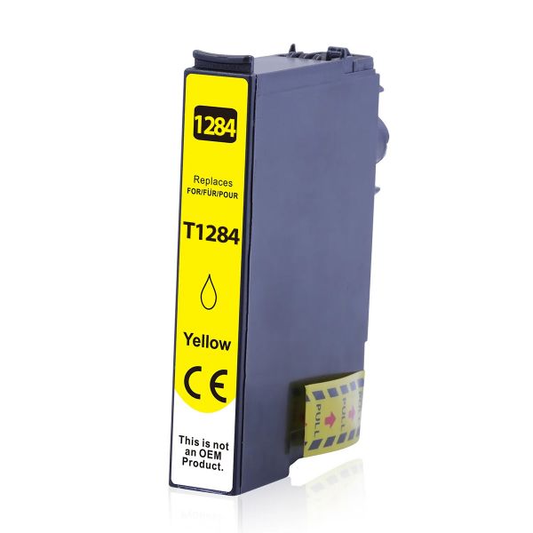 kompatible Druckerpatrone EKT1284 yellow (gelb)