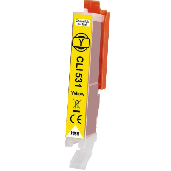 Tintenpatrone kompatibel zu CLI-531 Y, yellow