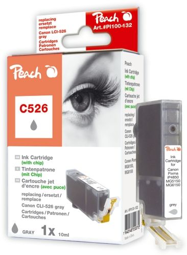Peach Druckerpatrone PI100-132, kompatibel zu Canon CLI-526gy