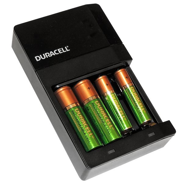 Duracell CEF14 4 Std. Batterieladegerät (für 4xAA/AAA)
