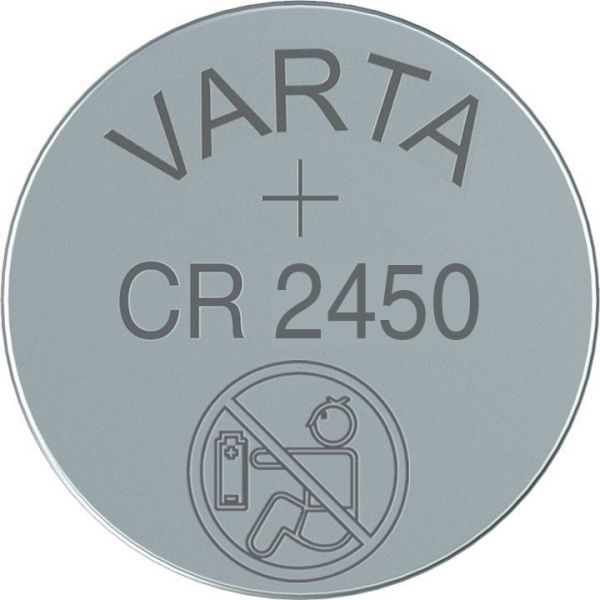 CR2450 (6450) - Lithium-Knopfzelle, 3V Varta