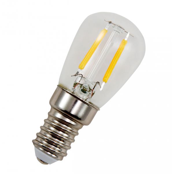 LED Birne E14, 1.4W, warmweiß, Filament LED