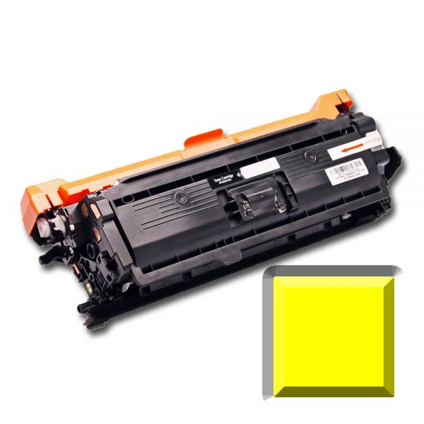 Toner XL alternativ zu HP CE252A | yellow | 7.000 Seiten