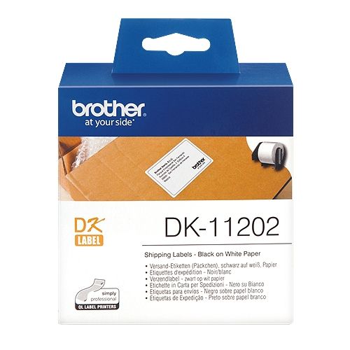 brother DK-11202, DK-Label, 62 mm x 100 mm, 300 St.