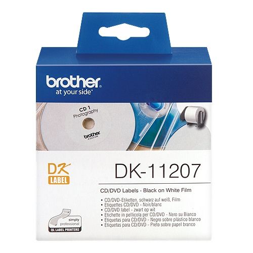 brother DK-11207, DK-Label, 58 mm, 100 St.