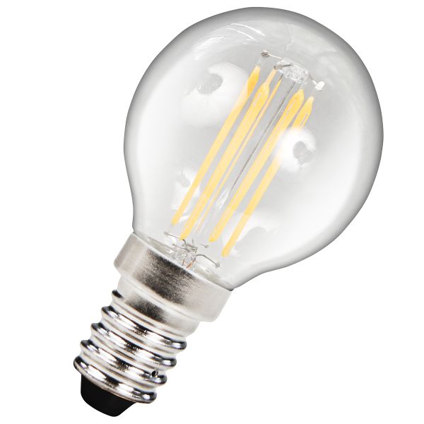LED Birne E14, 4W, 490lm warmweiß Filament